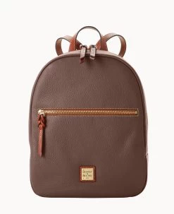 Pebble Grain Ronnie Backpack Black 31 Pebble Grain Ronnie Backpack Black -Online Sale Dooney & Bourke B1797G AWELPATN