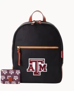 Collegiate Texas Achr(38)M University Backpack W ID Holder TEXAS A&M -Online Sale Dooney & Bourke B1797G INBLPATNTXAM 2