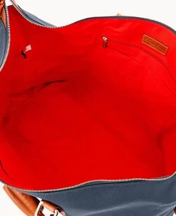 Getaway Cabriolet Medium Duffle Dark Grey -Online Sale Dooney & Bourke B1802G CBDYPATN ALT2