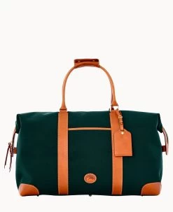 Getaway Cabriolet Medium Duffle Dark Grey -Online Sale Dooney & Bourke B1802G CBHTPATN