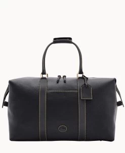 Pebble Grain Medium Duffle Black 16 Pebble Grain Medium Duffle Black -Online Sale Dooney & Bourke B1802G P1BLPABL 1