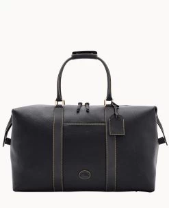 Pebble Grain Medium Duffle Black 21 Pebble Grain Medium Duffle Black -Online Sale Dooney & Bourke B1802G P1BLPABL 2