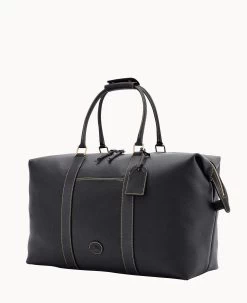 Pebble Grain Medium Duffle Black 17 Pebble Grain Medium Duffle Black -Online Sale Dooney & Bourke B1802G P1BLPABL ALT1 1