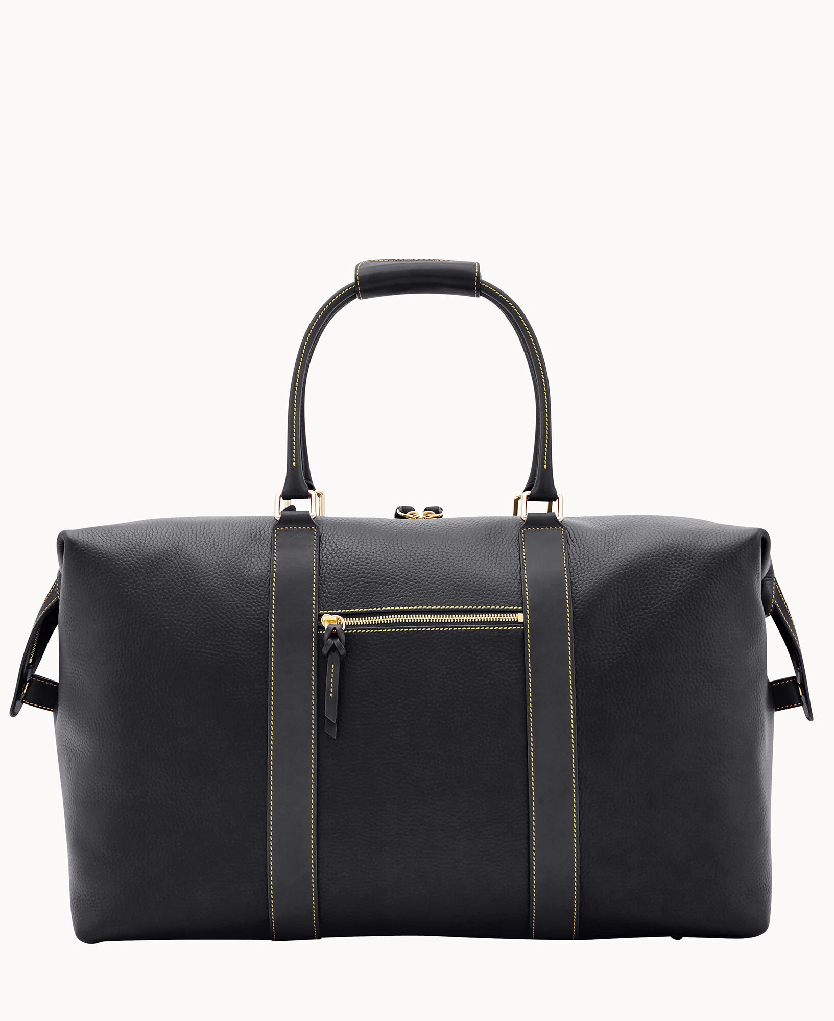 Pebble Grain Medium Duffle Black 6 Pebble Grain Medium Duffle Black - Image 4