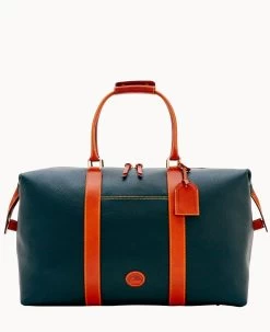 Pebble Grain Medium Duffle Black 20 Pebble Grain Medium Duffle Black -Online Sale Dooney & Bourke B1802G P1BLPATN