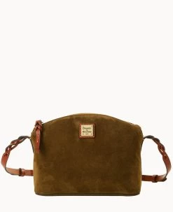 Suede Penny Crossbody Olive -Online Sale Dooney & Bourke B1823G SUOLPATN 2