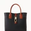 Pebble Grain Cara Tote Black