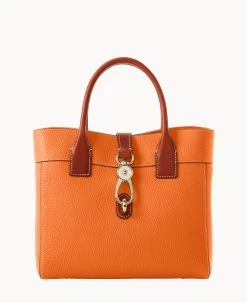 Pebble Grain Cara Tote Black -Online Sale Dooney & Bourke B1828G AWCEPATN