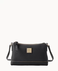 Pebble Grain Izzy Bag Black -Online Sale Dooney & Bourke B1829G AWBLPABL