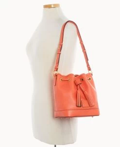 Florentine Small Drawstring Salmon -Online Sale Dooney & Bourke B1830D SCSISCSI ALT4