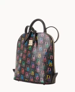 DB75 Multi Small Zip Pod Backpack Black -Online Sale Dooney & Bourke B1842G 5SBLPABL ALT1 1