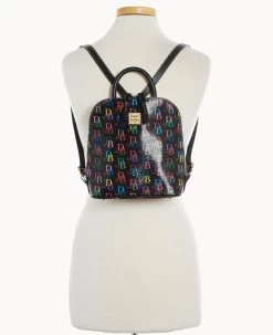 DB75 Multi Small Zip Pod Backpack Black -Online Sale Dooney & Bourke B1842G 5SBLPABL ALT4