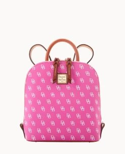 Gretta Small Zip Pod Backpack Ivy -Online Sale Dooney & Bourke B1842G NGFHPATN