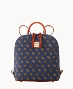 Gretta Small Zip Pod Backpack Ivy -Online Sale Dooney & Bourke B1842G NGNVPATN