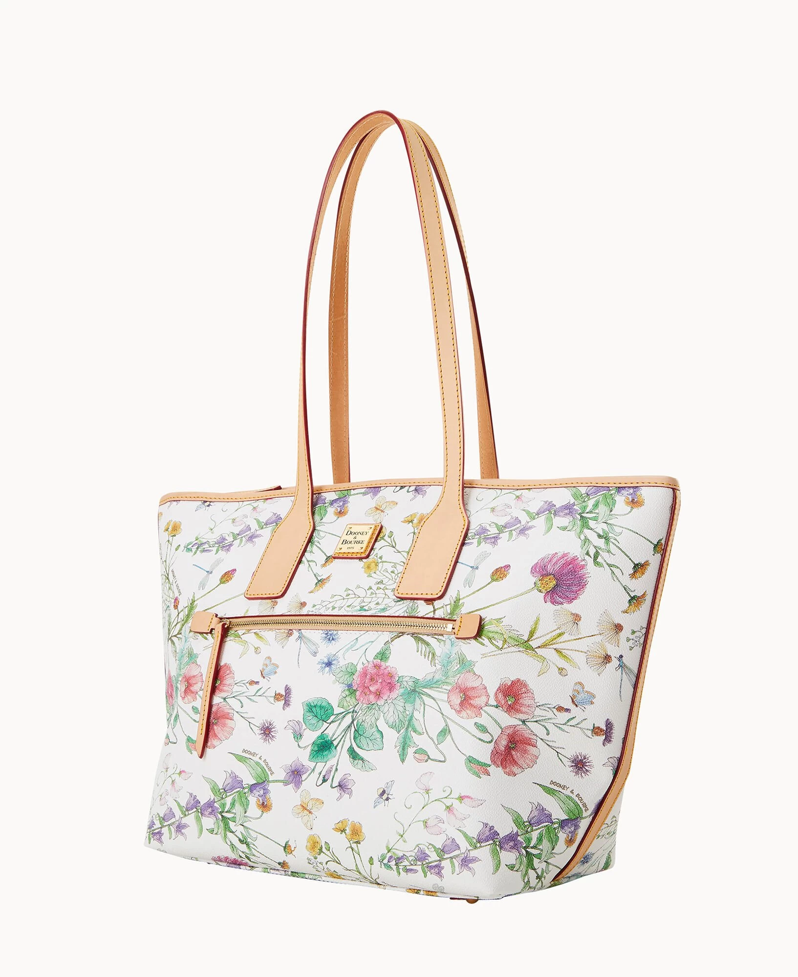 Botanical Collection Tote White 8 Botanical Collection Tote White - Image 6