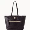 Ostrich Tote Black Black