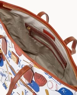 MLB Royals Tote ROYALS -Online Sale Dooney & Bourke B1854G QUMWPATNRYLS ALT2 1