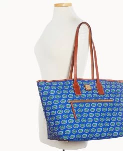 Collegiate University Of Florida Large Tote U OF FLORIDA -Online Sale Dooney & Bourke B1855G AABUPATNFLA0 ALT4 1