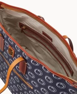 Collegiate Penn State University Large Tote PENN STATE 17 Collegiate Penn State University Large Tote PENN STATE -Online Sale Dooney & Bourke B1855G AANVPATNPNST ALT2 1