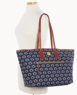 Collegiate Penn State University Large Tote PENN STATE 18 Collegiate Penn State University Large Tote PENN STATE -Online Sale Dooney & Bourke B1855G AANVPATNPNST ALT4 1