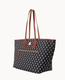 MLB Giants Large Tote GIANTS -Online Sale Dooney & Bourke B1855G MJBLPATNGINT ALT1