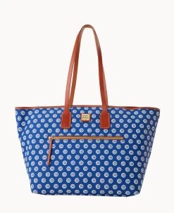 MLB Cubs Large Tote CUBS -Online Sale Dooney & Bourke B1855G MJBUPATNCUBS 1