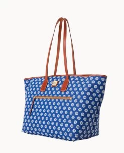 MLB Cubs Large Tote CUBS -Online Sale Dooney & Bourke B1855G MJBUPATNCUBS ALT1 1