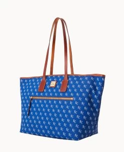 MLB Royals Large Tote ROYALS 16 MLB Royals Large Tote ROYALS -Online Sale Dooney & Bourke B1855G MJBUPATNRYLS ALT1 1