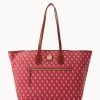 MLB Cardinals Large Tote CARDINALS 1 MLB Cardinals Large Tote CARDINALS -Online Sale Dooney & Bourke B1855G MJRDPATNCDNL