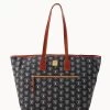 NFL Raiders Large Tote RAIDERS 1 NFL Raiders Large Tote RAIDERS -Online Sale Dooney & Bourke B1855G NJBLPATNRAID