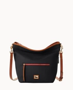 Wayfarer Small Hobo Crossbody Black -Online Sale Dooney & Bourke B1860G WWBLLSKR0000 1