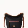Wayfarer Small Hobo Crossbody Black