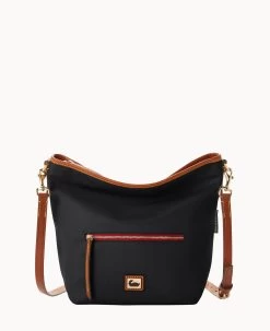 Wayfarer Small Hobo Crossbody Black