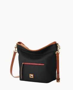 Wayfarer Small Hobo Crossbody Black -Online Sale Dooney & Bourke B1860G WWBLLSKR0000 ALT1 1