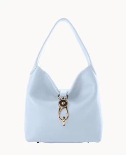 Pebble Grain Small Logo Lock Sac Midnight Blue -Online Sale Dooney & Bourke B1892G 9P3F9P3F