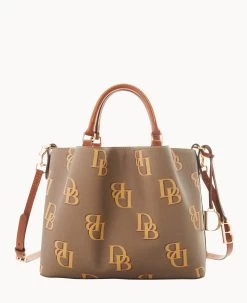 Monogram Brenna Beige 38 Monogram Brenna Beige -Online Sale Dooney & Bourke B1905G QRTPPAKR