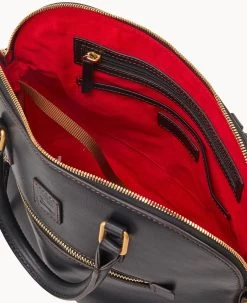 Florentine Domed Satchel Black Black -Online Sale Dooney & Bourke B1914D SCBLSCBL ALT2 1