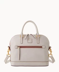 Florentine Domed Satchel Black Black -Online Sale Dooney & Bourke B1914D SCECSCEC