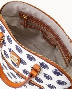 Collegiate Penn State University Domed Zip Satchel PENN STATE -Online Sale Dooney & Bourke B1914G AAWHPANAPNST ALT2 1