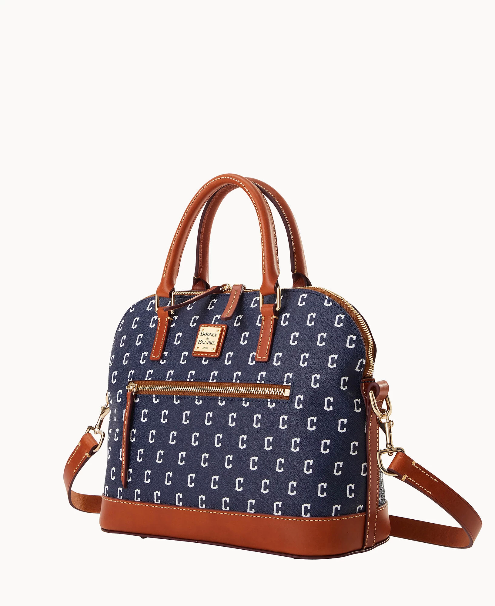 MLB Guardians Domed Zip Satchel Guardians 4 MLB Guardians Domed Zip Satchel Guardians - Image 2