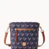 NFL Texans Small Zip Crossbody TEXANS -Online Sale Dooney & Bourke B1915G NJNVPATNTEXA