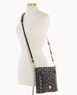 DB75 Multi Zip Crossbody Black -Online Sale Dooney & Bourke B1920G 5SBLPABL ALT4 1