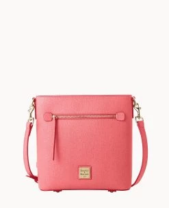 Saffiano Zip Crossbody Bubble Gum 27 Saffiano Zip Crossbody Bubble Gum -Online Sale Dooney & Bourke B1920G SIBZSIBZ0002 1