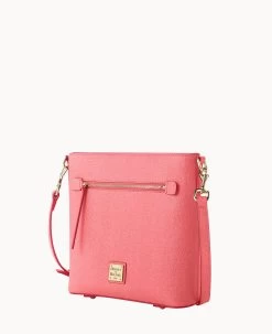 Saffiano Zip Crossbody Bubble Gum 24 Saffiano Zip Crossbody Bubble Gum -Online Sale Dooney & Bourke B1920G SIBZSIBZ0002 ALT1