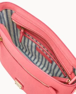Saffiano Zip Crossbody Bubble Gum 30 Saffiano Zip Crossbody Bubble Gum -Online Sale Dooney & Bourke B1920G SIBZSIBZ0002 ALT2 1