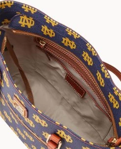 Collegiate University Of Notre Dame Shopper NOTRE DAME -Online Sale Dooney & Bourke B1924G AANVPATNNTRE ALT2 1