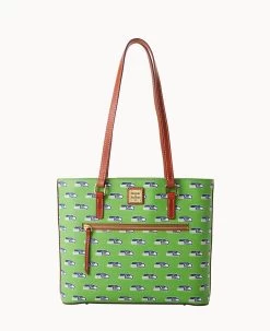 NFL Seahawks Shopper SEAHAWKS -Online Sale Dooney & Bourke B1924G NJGRPATNSEAH 2