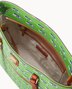 NFL Seahawks Shopper SEAHAWKS -Online Sale Dooney & Bourke B1924G NJGRPATNSEAH ALT2 1