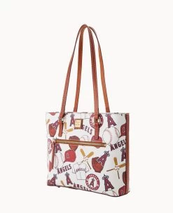 MLB Angels Shopper ANGELS 16 MLB Angels Shopper ANGELS -Online Sale Dooney & Bourke B1924G QUMWPATNANGL ALT1 1