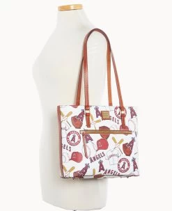 MLB Angels Shopper ANGELS 14 MLB Angels Shopper ANGELS -Online Sale Dooney & Bourke B1924G QUMWPATNANGL ALT4